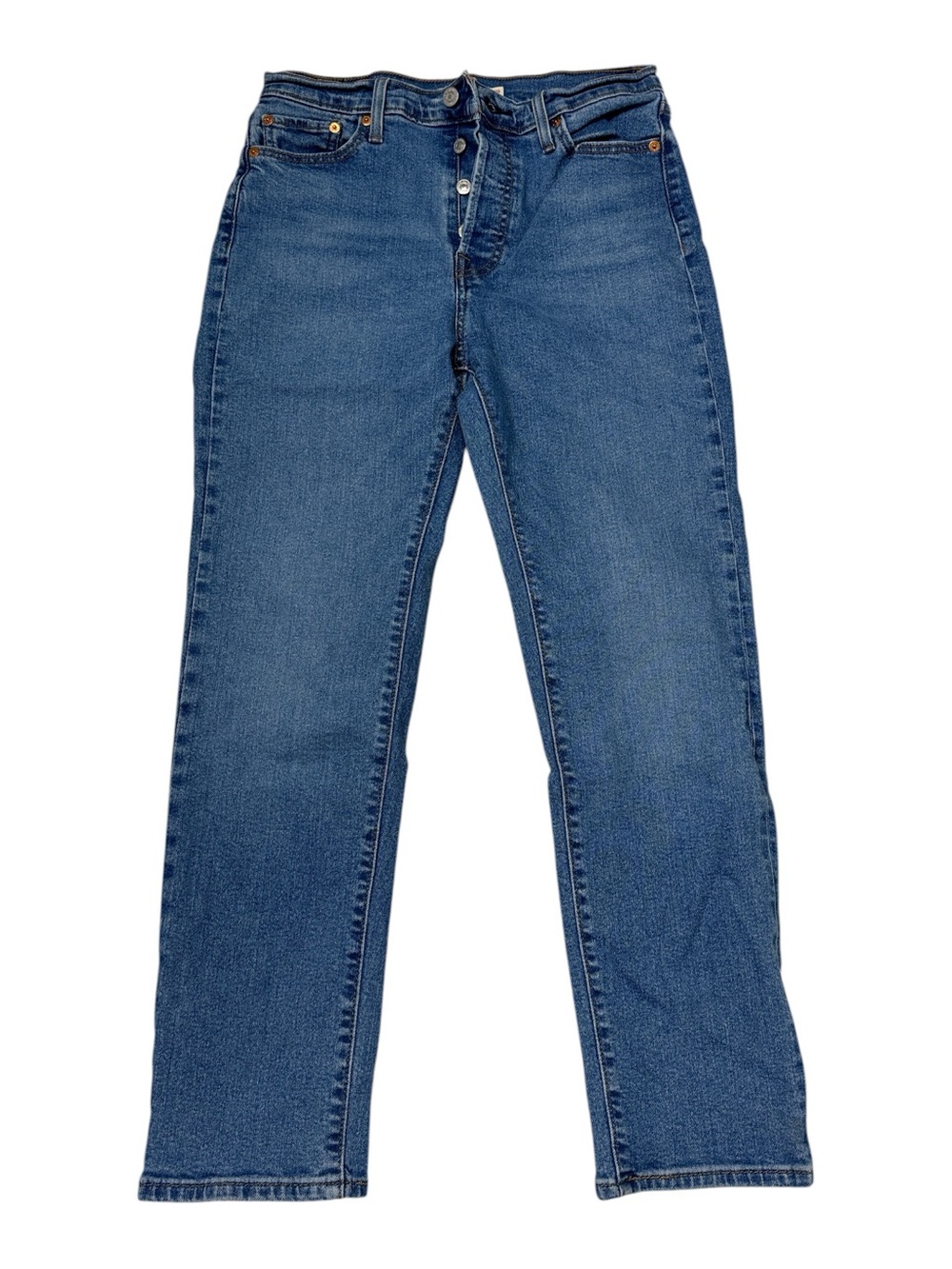 Levi's Mid-Blue Straight Leg Jeans